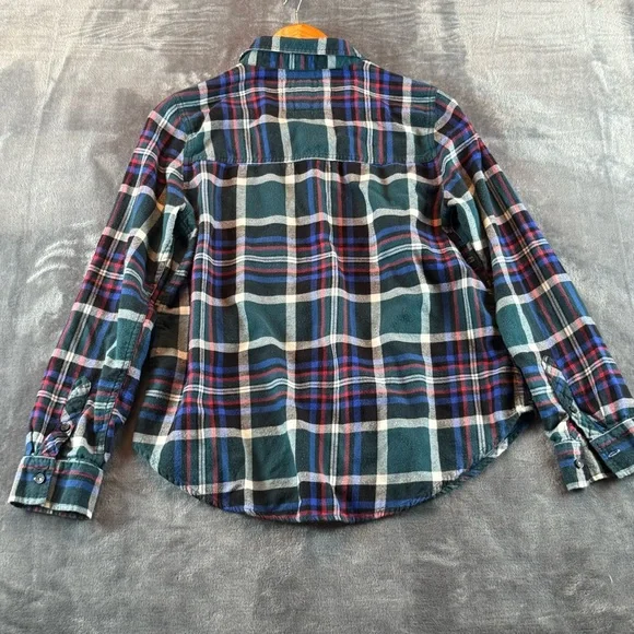 Abercrombie & Fitch Men's Shirt Plaid Flannel‎ Button Down Size XL - Picture 2 of 6